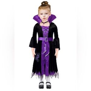 Tackview - Fairytale Witch Costume Dress with Choker - size S - new